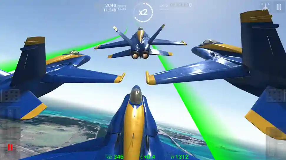 Blue Angels: Aerobatic Flight gameplay image 1