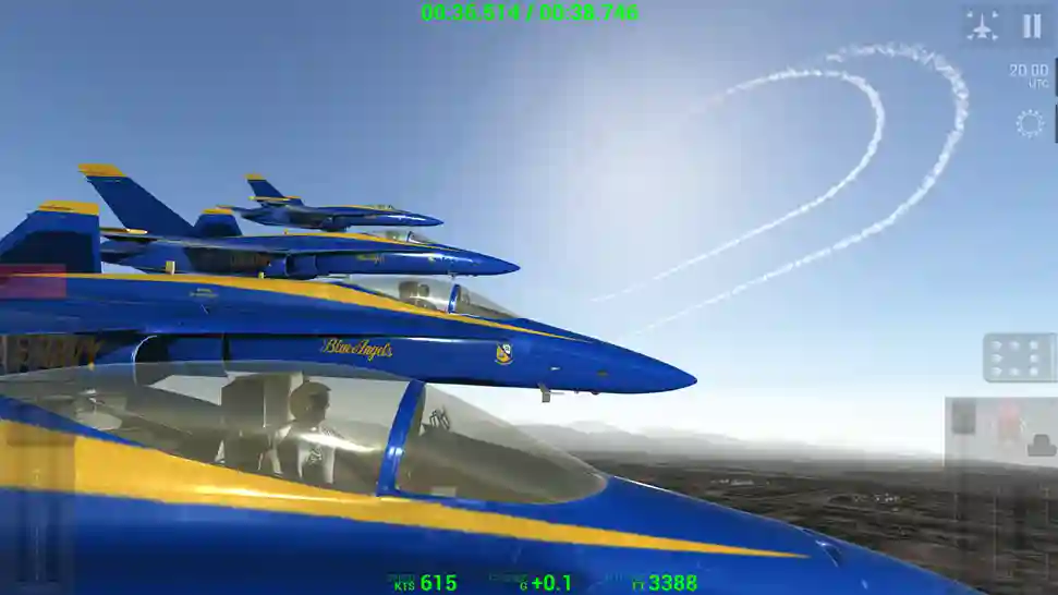 Blue Angels: Aerobatic Flight gameplay image 3