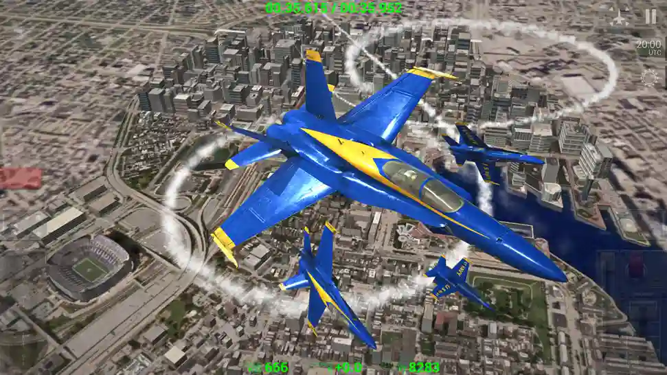 Blue Angels: Aerobatic Flight gameplay image 4